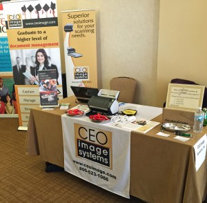 CEO Image Systems booth at conference